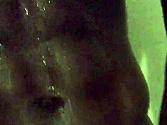 Solo shower turns sensual