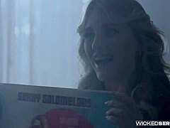 Sunny gets a facial in Melody's scene