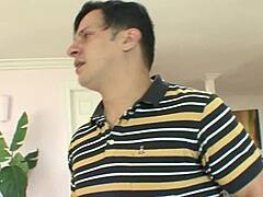 Big-chested MILF in quickie