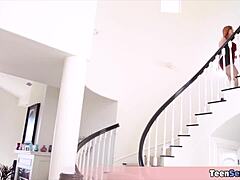 Petite girlfriend faces tall MILF challenge