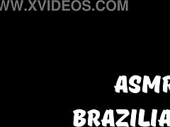 Hot Brazilian shemale goes hardcore