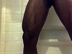Solo shower turns sensual