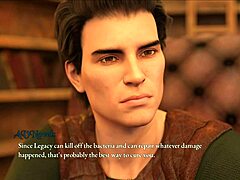 Power struggle in visual novel