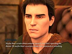 Power struggle in visual novel