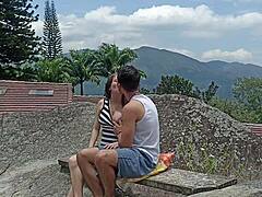Stepbrother's solo balcony scene continues