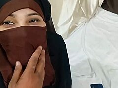 Muslim stepbrother gets hard on sight