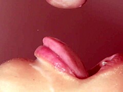 Married woman's close up facial surprise