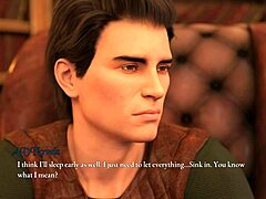 Power struggle in visual novel