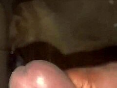 Average and large penis masturbation