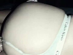 Sensual housewife's erotic tongue skills