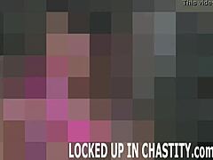 Femboy and mistress in BDSM