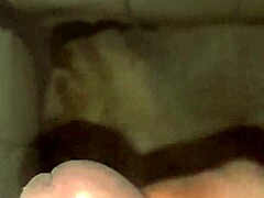 Average and large penis masturbation
