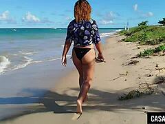 Beach Creampie With Friend