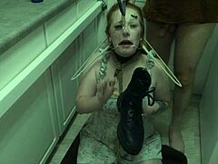Redhead Slut Eats Cum