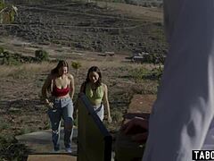 Stepsisters Celebrity Home Fuck