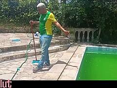 Pool Guy Ass Fuck