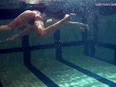 Underwater Lesbian Tits