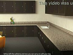 bound tease in anime game style