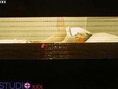 Neighbour Masturbating