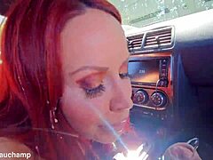 Mommy public cumwalk