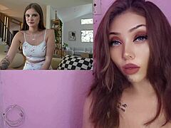 cheeky petite latina teen’s taboo creampie lesson