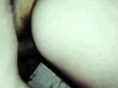 Teasing anal doggy with skinny mature wife