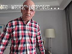 old man’s stinky asshole licked by girl