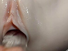 Cheeky Doll Takes Fake Cock Deep