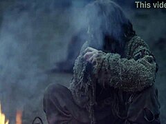 Fantasy Baremaidens Campire’s Relentless Outdoor Tease