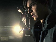 my busty cop claire redfield in action