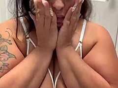 Fruit Play With Curvy Tattooed BBW Solo