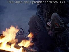 Fantasy Baremaidens Campire’s Relentless Outdoor Tease