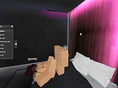 My Cheeky GF’s Taboo Footjob In Roblox Game