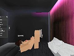 My Cheeky GF’s Taboo Footjob In Roblox Game