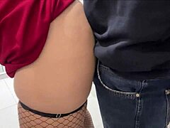 My office bathroom creampie with tall curvy secretary