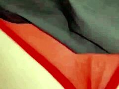 amoosinas cums hard on tight white ass in airport