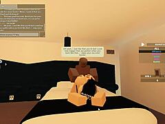 Yo, tengok porno Roblox ni dengan aksi tetek besar hitam! 😜