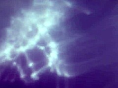 Underwater creampie with a daring dildo twist