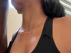 Amateur Latina Sucks BBC Deep In Mouth