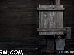 Sadomasochism Couple’s Rough Blowjob In Private Session