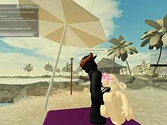blonde’s daring roblox anal tease
