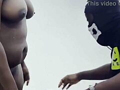 african beauty’s teasing ride on massive cock