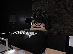 Roblox Girl Sucks Boyfriend’s Cock While He Sleeps Hard