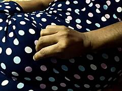 Desi Milf Chikki Bhabi’s Boobs Massaged Before Hard Fuck