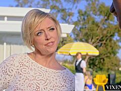 vixenplus blonde dee fucks server at party