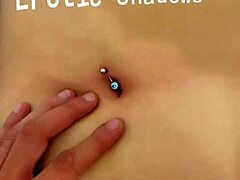 hey, wanna watch me slip a good finger into this beautiful navel close-up?