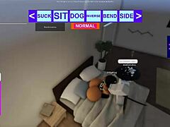 Caught some wild roleplay action on Roblox, hilarious!