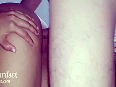 Latina Teen’s Hard Anal Creampie Finish