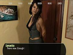 Curvy Fat Babe Dominates in 3D Game House