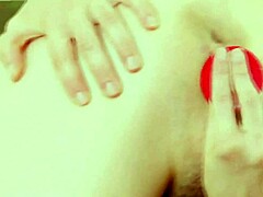redhead mom helena’s daring toy fuck tease